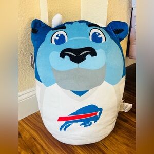Buffalo Bills Billy Buffalo Mascot XL Puff Pillow